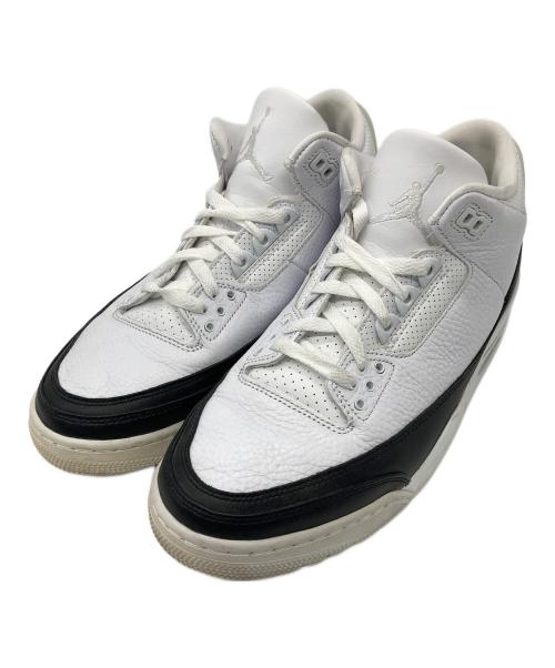 NIKE（ナイキ）NIKE (ナイキ) FRAGMENT DESIGN (フラグメントデザイン) AIR JORDAN3 ホワイト サイズ:28㎝の古着・服飾アイテム
