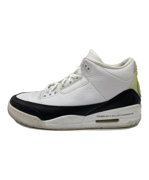 NIKE（ナイキ）NIKE (ナイキ) FRAGMENT DESIGN (フラグメントデザイン) AIR JORDAN3 ホワイト サイズ:28㎝の古着・服飾アイテム