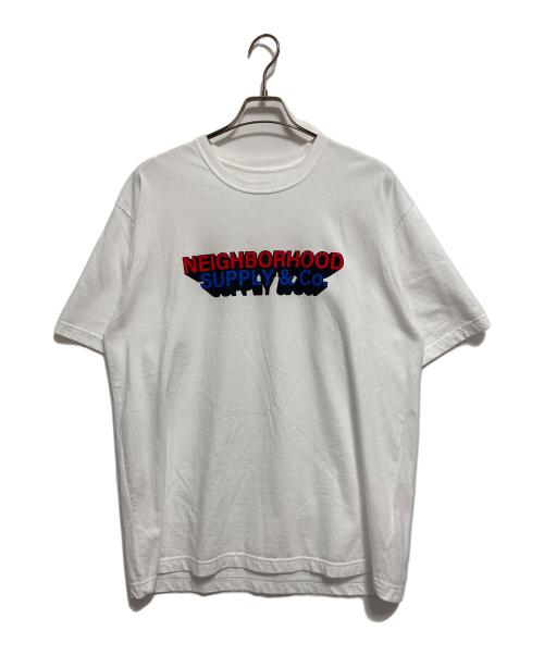 NEIGHBORHOOD（ネイバーフッド）NEIGHBORHOOD (ネイバーフッド) Tシャツ ホワイト サイズ:Lの古着・服飾アイテム