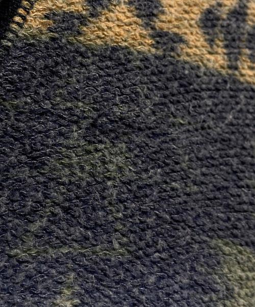 POLO RALPH LAUREN（ポロ・ラルフローレン）POLO RALPH LAUREN (ポロ・ラルフローレン) 90’ｓネイティブ柄ショールカラースウェット ネイビー×レッド サイズ:Lの古着・服飾アイテム