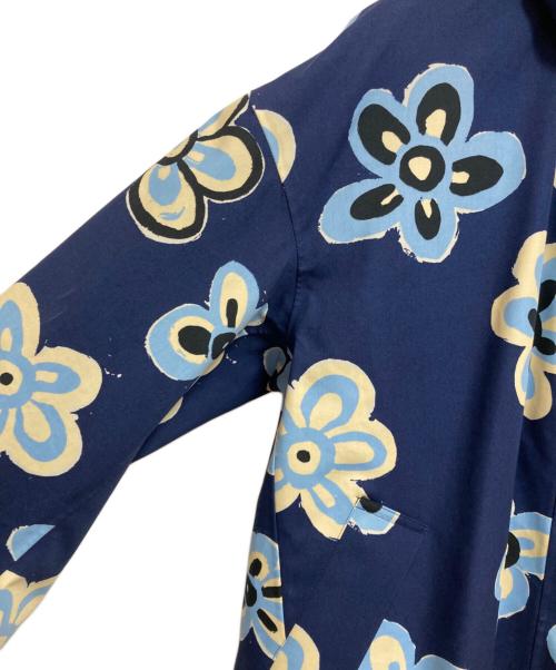 MARNI（マルニ）MARNI (マルニ) UNIQLO (ユニクロ) ブロックテックハーフコート ブルー サイズ:XSの古着・服飾アイテム