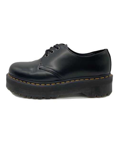 Dr.Martens（ドクターマーチン）Dr.Martens (ドクターマーチン) 1461 QUAD 3 ホール シューズ ブラック サイズ:UK9の古着・服飾アイテム