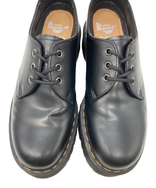 Dr.Martens（ドクターマーチン）Dr.Martens (ドクターマーチン) 1461 QUAD 3 ホール シューズ ブラック サイズ:UK9の古着・服飾アイテム