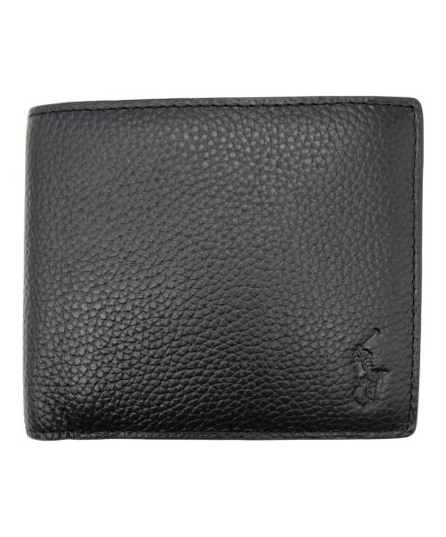 POLO RALPH LAUREN（ポロ・ラルフローレン）POLO RALPH LAUREN (ポロ・ラルフローレン) 2つ折りレザーウォレット 未使用品の古着・服飾アイテム