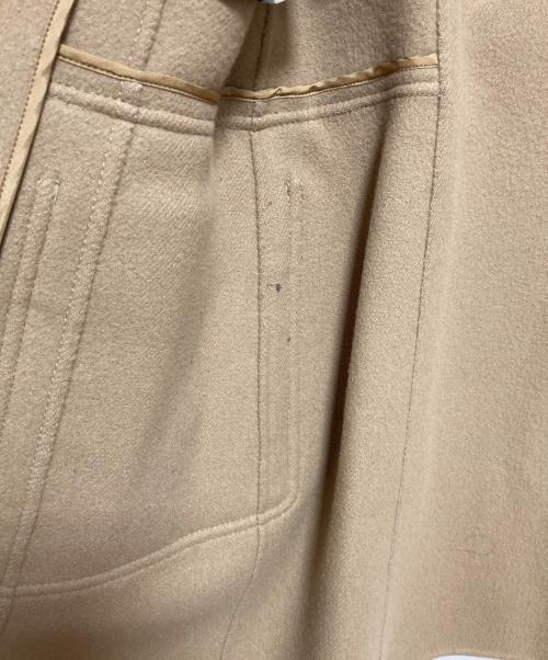 BURBERRY LONDON（バーバリーロンドン）BURBERRY LONDON (バーバリーロンドン) カシミヤ混裏地ノヴァチェック柄スタンドカラーコート ベージュ サイズ:40の古着・服飾アイテム
