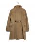 BURBERRY LONDON (バーバリーロンドン) カシミヤ混裏地ノヴァチェック柄スタンドカラーコート ベージュ サイズ:40：12000円