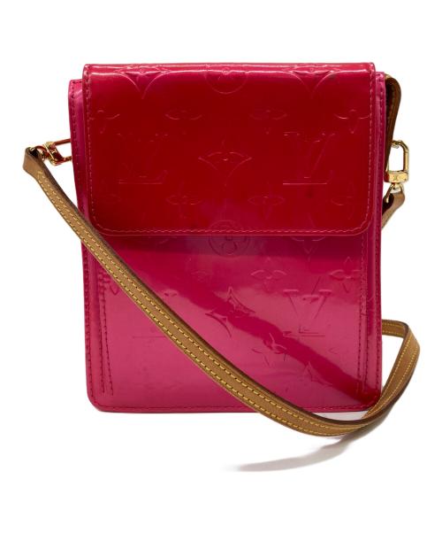 LOUIS VUITTON（ルイ ヴィトン）LOUIS VUITTON (ルイ ヴィトン) ヴェルニ モット ショルダーバッグ フューシャの古着・服飾アイテム