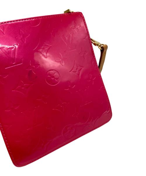 LOUIS VUITTON（ルイ ヴィトン）LOUIS VUITTON (ルイ ヴィトン) ヴェルニ モット ショルダーバッグ フューシャの古着・服飾アイテム