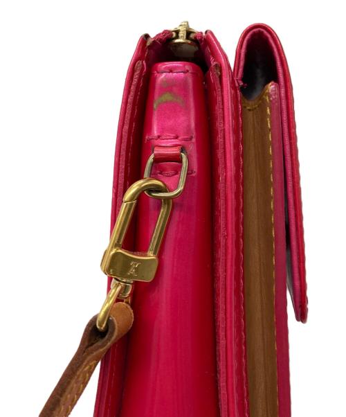 LOUIS VUITTON（ルイ ヴィトン）LOUIS VUITTON (ルイ ヴィトン) ヴェルニ モット ショルダーバッグ フューシャの古着・服飾アイテム