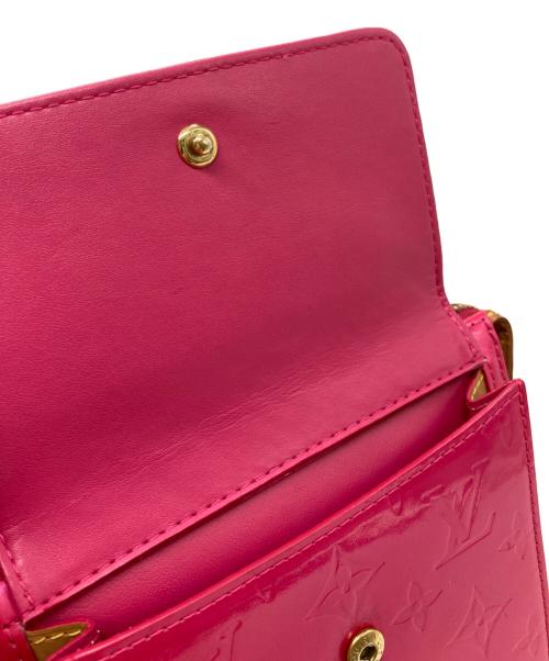 LOUIS VUITTON（ルイ ヴィトン）LOUIS VUITTON (ルイ ヴィトン) ヴェルニ モット ショルダーバッグ フューシャの古着・服飾アイテム