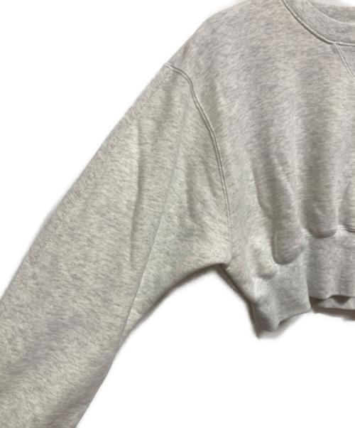 JORDAN（ジョーダン）JORDAN (ジョーダン) クロップド スウェット グレー サイズ:Sの古着・服飾アイテム