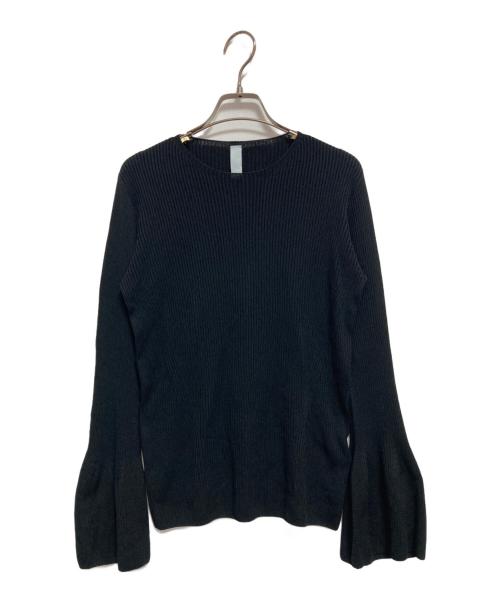 CFCL（シーエフシーエル）CFCL (シーエフシーエル) SOFT PORTRAIT BELL SLEEVE TOP ブラック サイズ:3の古着・服飾アイテム