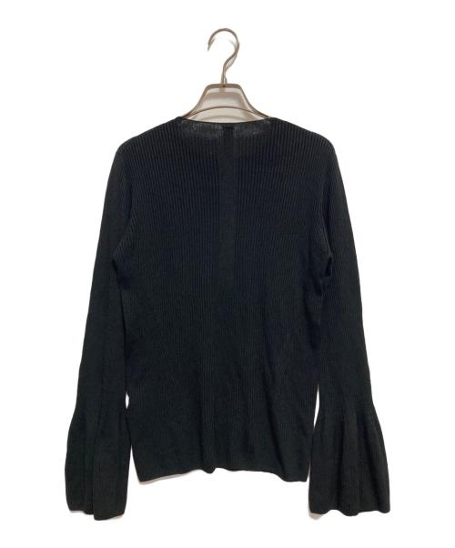 CFCL（シーエフシーエル）CFCL (シーエフシーエル) SOFT PORTRAIT BELL SLEEVE TOP ブラック サイズ:3の古着・服飾アイテム