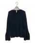 CFCL（シーエフシーエル）の古着「SOFT PORTRAIT BELL SLEEVE TOP」｜ブラック