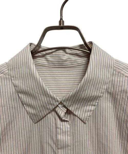 SLOBE IENA（スローブ イエナ）SLOBE IENA (スローブ イエナ) バルーンスリーブブラウス ホワイト×アイボリー サイズ:-の古着・服飾アイテム