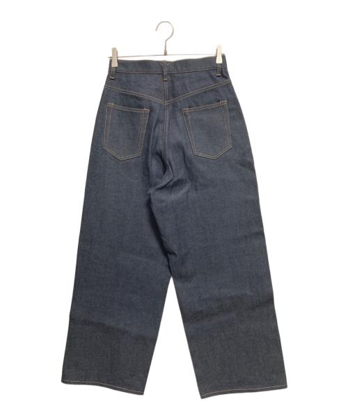 journal standard L'essage（ジャーナルスタンダード レサージュ）journal standard L'essage (ジャーナルスタンダード レサージュ) デニムワイドジーンズ インディゴ サイズ:38の古着・服飾アイテム