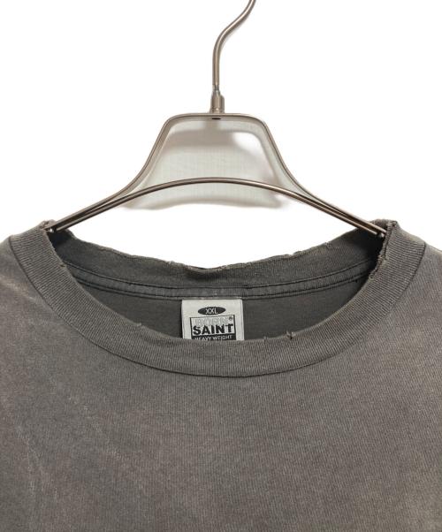 SAINT MICHAEL（セントマイケル）SAINT MICHAEL (セントマイケル) BORN X RAISED (ボーン レイズド) L/S T-SHIRT ブラック サイズ:XXLの古着・服飾アイテム