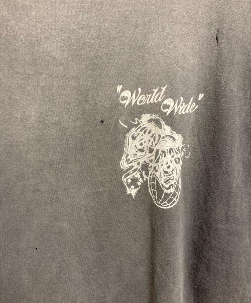 SAINT MICHAEL（セントマイケル）SAINT MICHAEL (セントマイケル) BORN X RAISED (ボーン レイズド) L/S T-SHIRT ブラック サイズ:XXLの古着・服飾アイテム