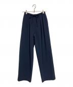 theoryセオリー）の古着「Admiral Crepe Pleated Pant」｜ネイビー