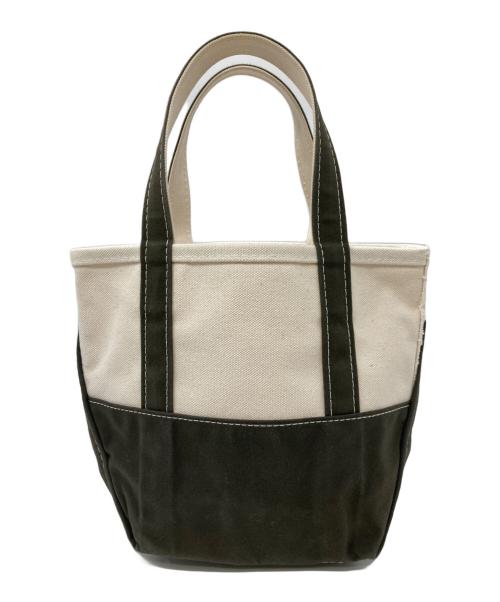 L.L.Bean（エルエルビーン）L.L.Bean (エルエルビーン) BEAMS (ビームス) 別注キャンバストートバッグ ベージュの古着・服飾アイテム