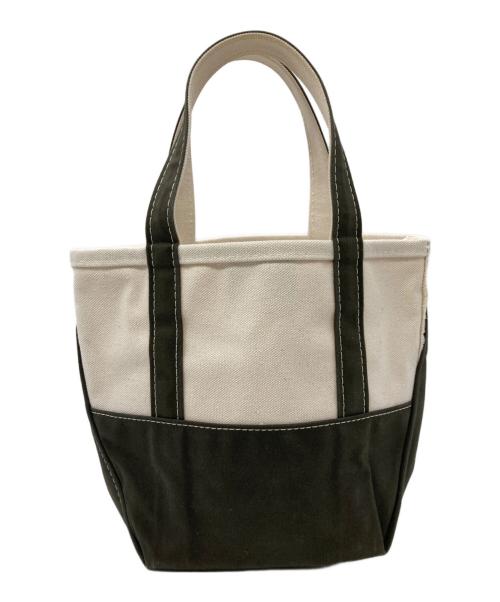 L.L.Bean（エルエルビーン）L.L.Bean (エルエルビーン) BEAMS (ビームス) 別注キャンバストートバッグ ベージュの古着・服飾アイテム