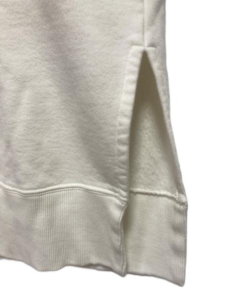 MM6 Maison Margiela（エムエムシックスメゾンマルジェラ）MM6 Maison Margiela (エムエムシックスメゾンマルジェラ) 19AW UNLIMITED EDITION スウェットワンピース ホワイト サイズ:Mの古着・服飾アイテム