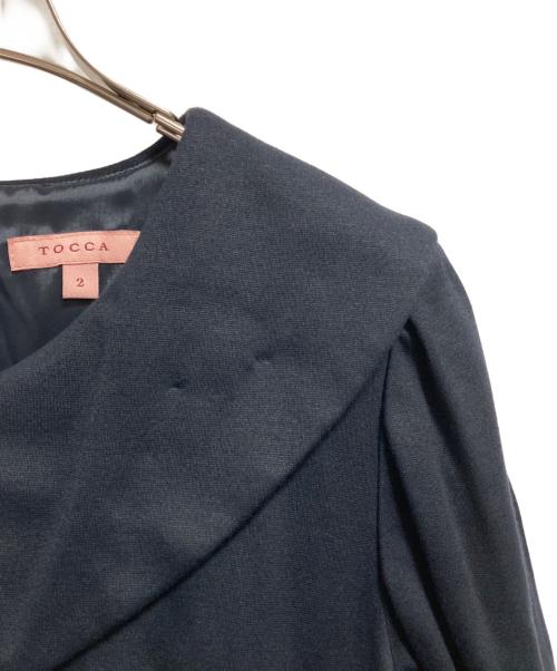 TOCCA（トッカ）TOCCA (トッカ) LUCE カラードレス ネイビー サイズ:2の古着・服飾アイテム