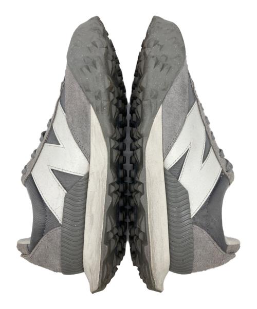 NEW BALANCE（ニューバランス）NEW BALANCE (ニューバランス) ローカットスニーカー グレー×ホワイト サイズ:28㎝の古着・服飾アイテム