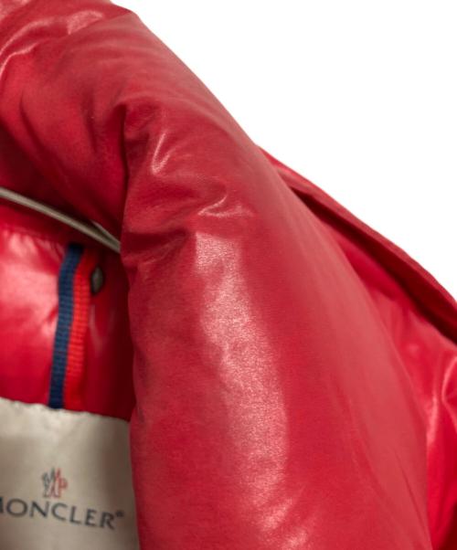 MONCLER（モンクレール）MONCLER (モンクレール) KARAKORUM ダウンジャケット レッド サイズ:1の古着・服飾アイテム