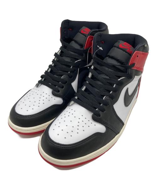 NIKE（ナイキ）NIKE (ナイキ) AIR JORDAN 1 RETRO HIGH OG ホワイト×レッド サイズ:29.5cm 未使用品の古着・服飾アイテム