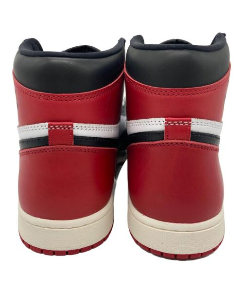 NIKE（ナイキ）NIKE (ナイキ) AIR JORDAN 1 RETRO HIGH OG ホワイト×レッド サイズ:29.5cm 未使用品の古着・服飾アイテム