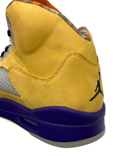 NIKE（ナイキ）NIKE (ナイキ) AIR JORDAN 5 RETRO SE イエロー×レッド サイズ:29㎝の古着・服飾アイテム