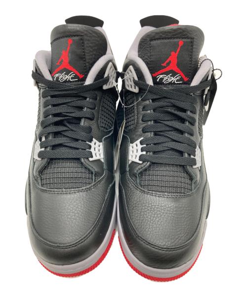 NIKE（ナイキ）NIKE (ナイキ) AIR JORDAN 4 RETRO ブラック サイズ:29.5cm 未使用品の古着・服飾アイテム