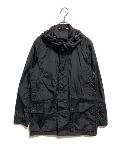 PAUL SMITH（ポールスミス）Paul Smith (ポールスミス) フード付きナイロンジャケット ブラック サイズ:Mの古着・服飾アイテム