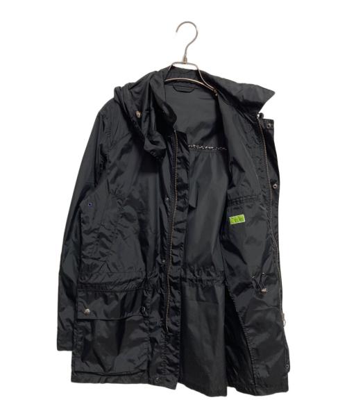 PAUL SMITH（ポールスミス）Paul Smith (ポールスミス) フード付きナイロンジャケット ブラック サイズ:Mの古着・服飾アイテム