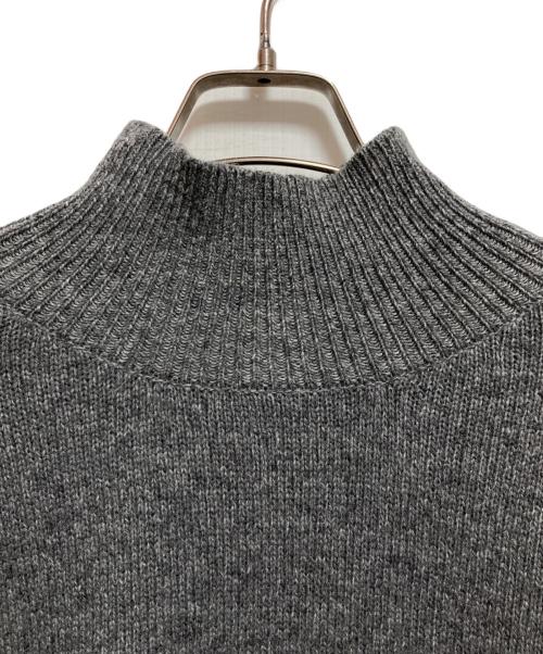 Demi-Luxe Beams（デミルクス ビームス）Demi-Luxe BEAMS (デミルクス ビームス) メランジ ハイネック ニット グレー サイズ:FREEの古着・服飾アイテム