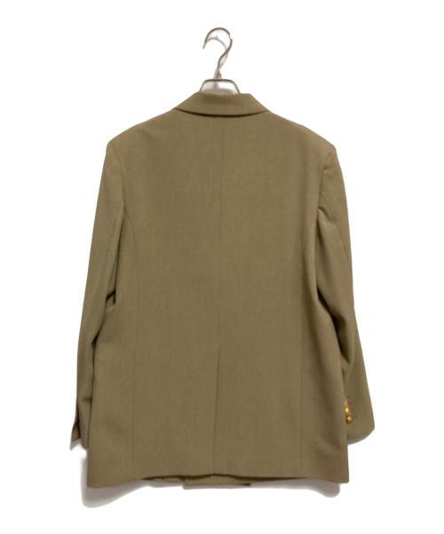 SIMPLICITE（シンプリシテ）simplicite (シンプリシテ) Wブレストピークド4Bジャケット ベージュ サイズ:FREEの古着・服飾アイテム