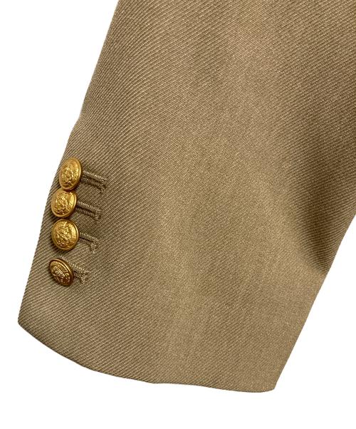 SIMPLICITE（シンプリシテ）simplicite (シンプリシテ) Wブレストピークド4Bジャケット ベージュ サイズ:FREEの古着・服飾アイテム