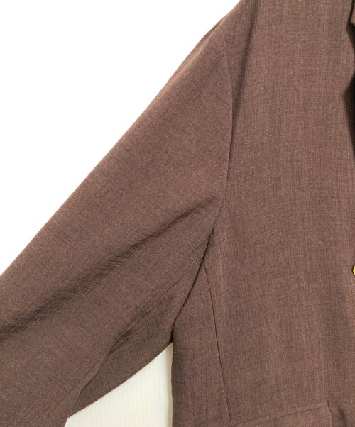 SHENERY（シーナリー）SHENERY (シーナリー) ダブルジャケット ブラウン サイズ:40の古着・服飾アイテム