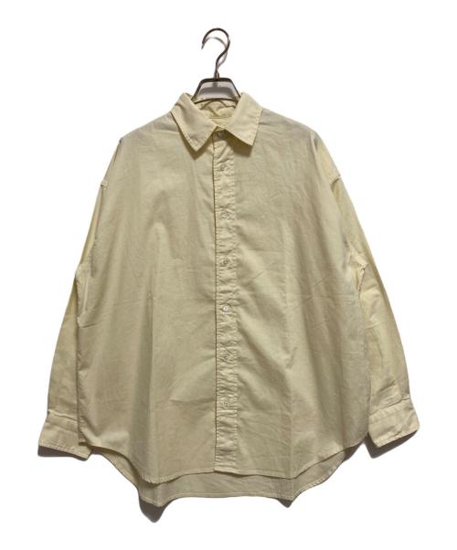FRAMeWORK（フレームワーク）FRAMeWORK (フレームワーク) コットンレギュラーカラーシャツ 2 イエロー サイズ:-の古着・服飾アイテム