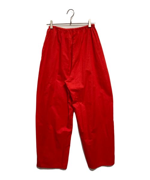 LOEFF（ロエフ）LOEFF (ロエフ) コットンツイルボンタンパンツ レッド サイズ:1 未使用品の古着・服飾アイテム