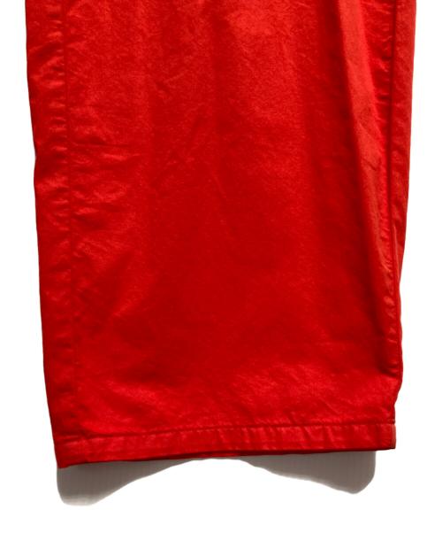 LOEFF（ロエフ）LOEFF (ロエフ) コットンツイルボンタンパンツ レッド サイズ:1 未使用品の古着・服飾アイテム