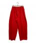 LOEFF（ロエフ）の古着「コットンツイルボンタンパンツ」｜レッド