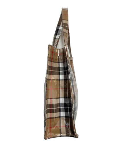 YARMO THE UNIFORM（ヤーモ ザ ユニフォーム）YARMO THE UNIFORM (ヤーモ ザ ユニフォーム) Marton Mills Tartan Tote ブラウンの古着・服飾アイテム