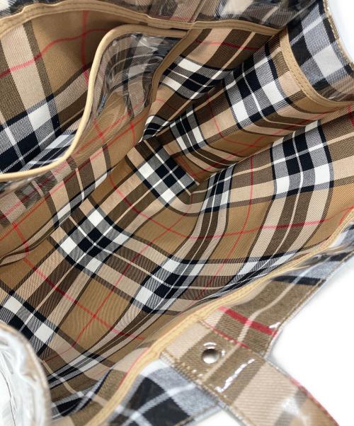 YARMO THE UNIFORM（ヤーモ ザ ユニフォーム）YARMO THE UNIFORM (ヤーモ ザ ユニフォーム) Marton Mills Tartan Tote ブラウンの古着・服飾アイテム