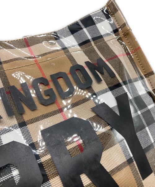 YARMO THE UNIFORM（ヤーモ ザ ユニフォーム）YARMO THE UNIFORM (ヤーモ ザ ユニフォーム) Marton Mills Tartan Tote ブラウンの古着・服飾アイテム