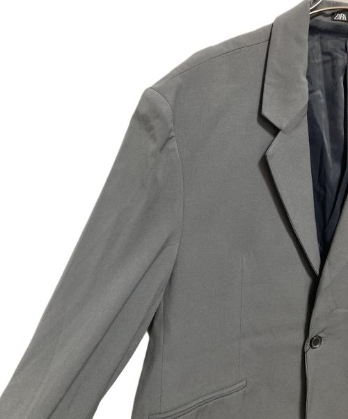 ZARA（ザラ）ZARA (ザラ) テーラードジャケット グレー サイズ:XL 未使用品の古着・服飾アイテム
