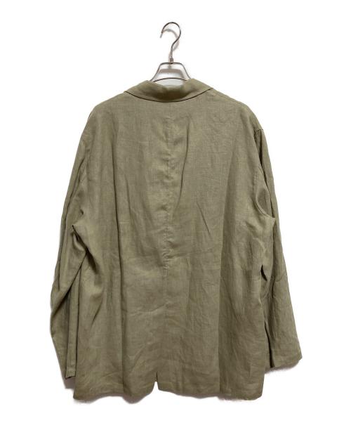 ZARA（ザラ）ZARA (ザラ) 3Bテーラードリネンジャケット ベージュ サイズ:M 未使用品の古着・服飾アイテム