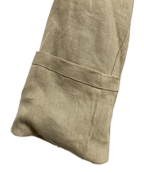 ZARA（ザラ）ZARA (ザラ) 3Bテーラードリネンジャケット ベージュ サイズ:M 未使用品の古着・服飾アイテム