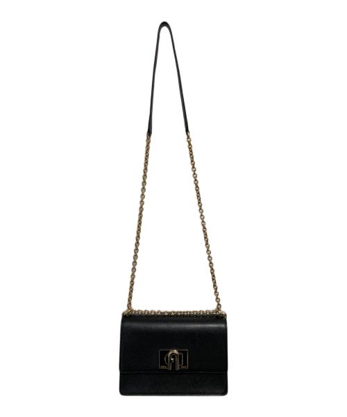 FURLA（フルラ）FURLA (フルラ) 1927ミニクロスボディバッグ ブラックの古着・服飾アイテム